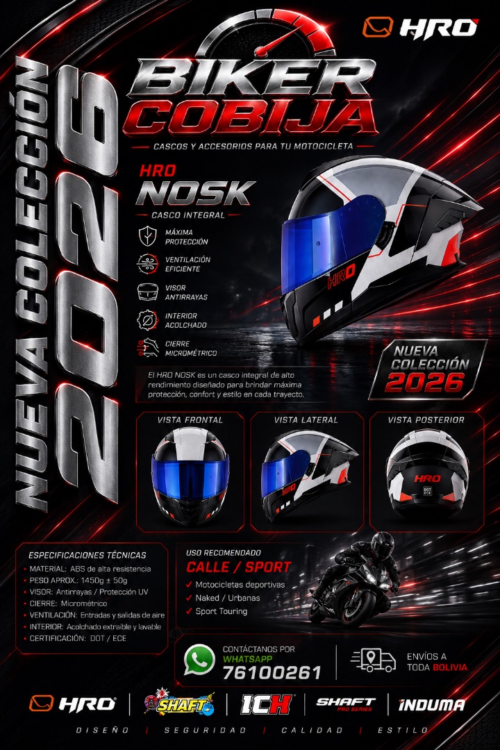 HRO NOSK — Casco Integral