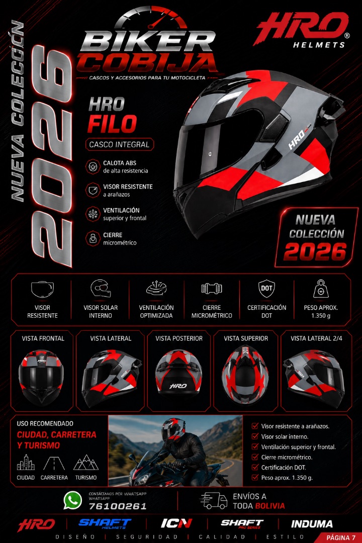 HRO FILO — Casco Integral
