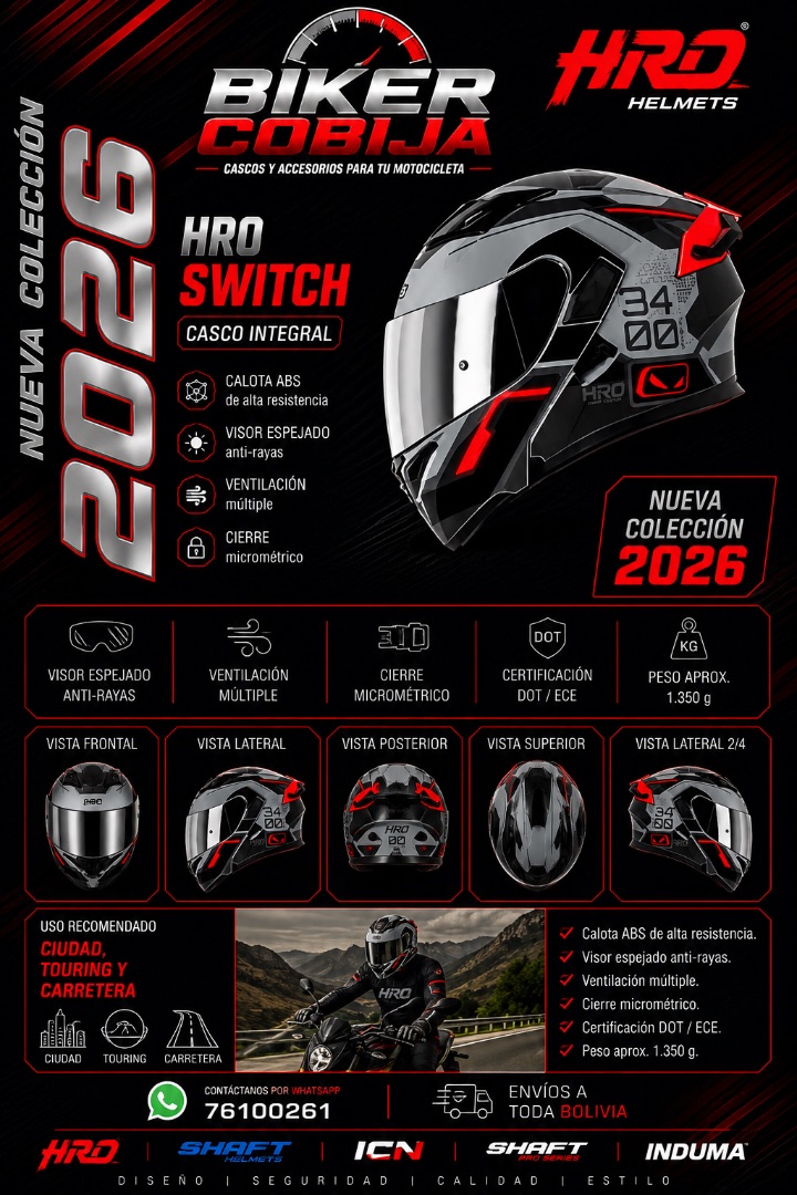 HRO SWITCH — Casco Integral