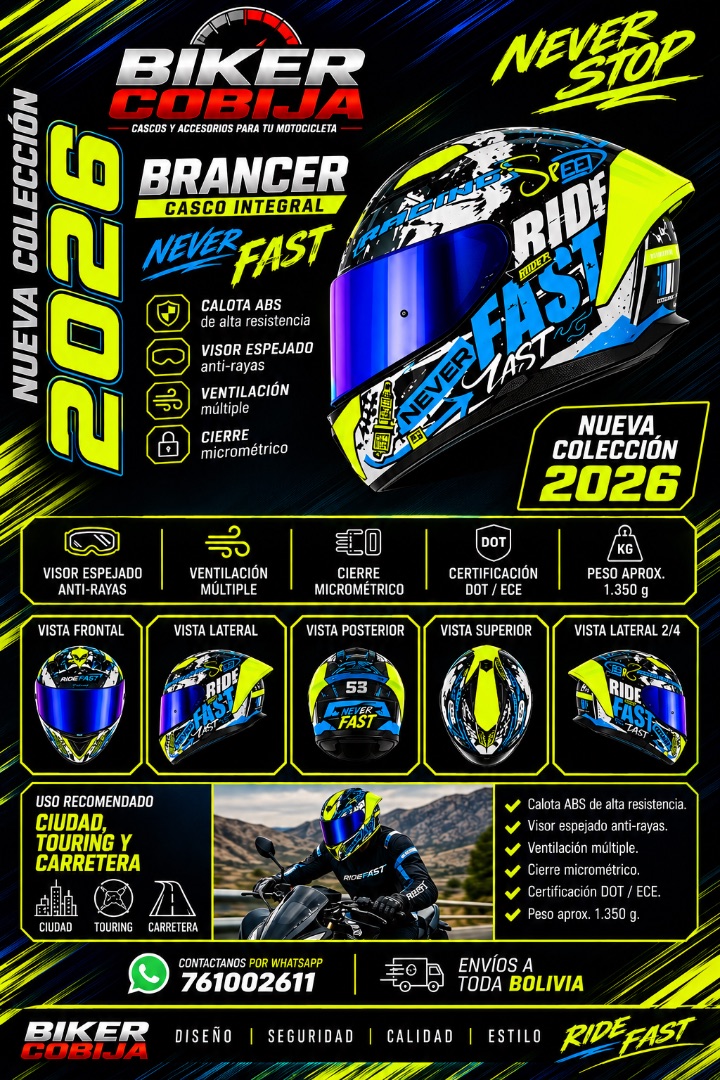 BRANCER — Casco Integral