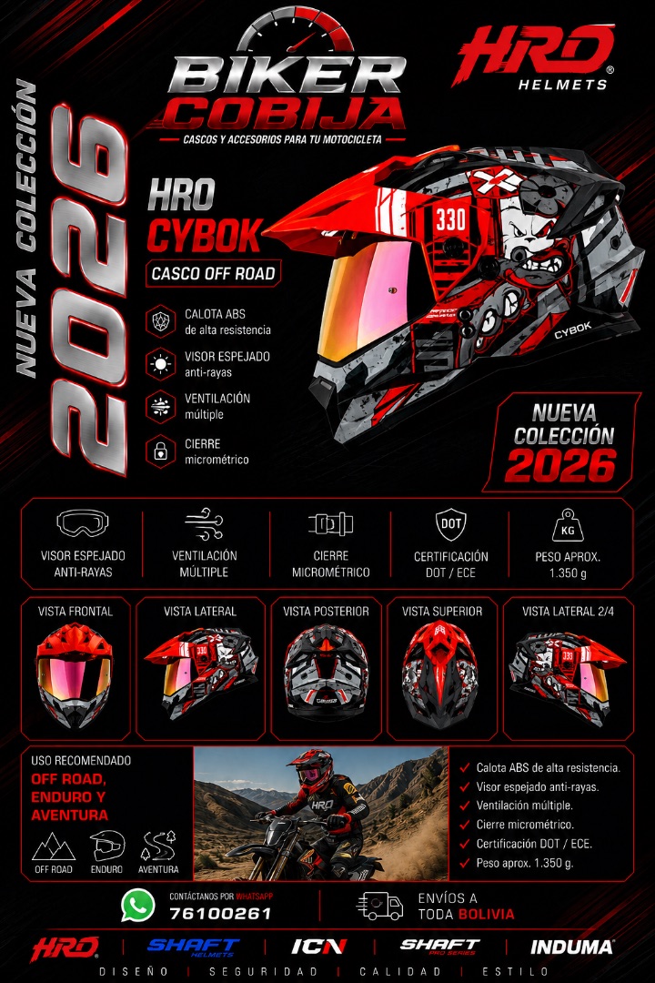 HRO CYBOK — Casco Multipropósito