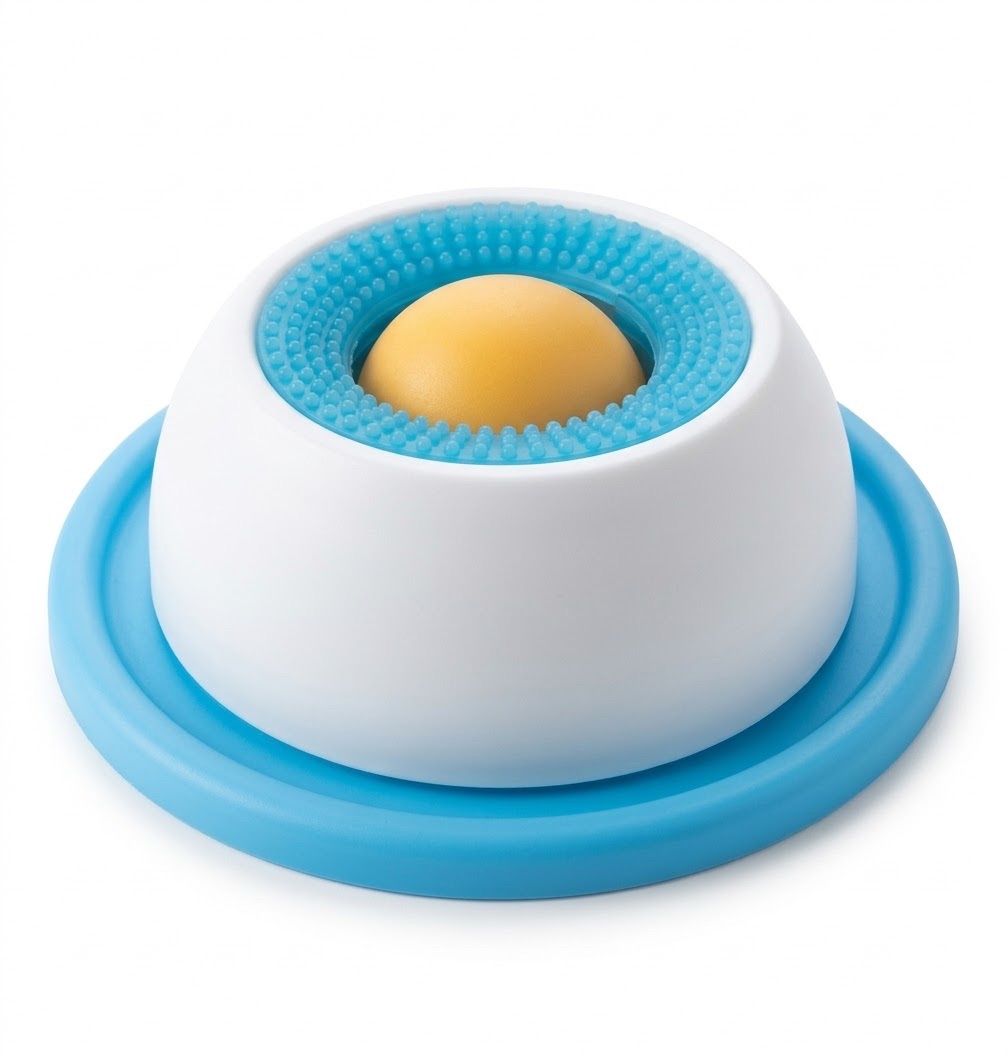 Platito interactivo para snacks húmedos👅