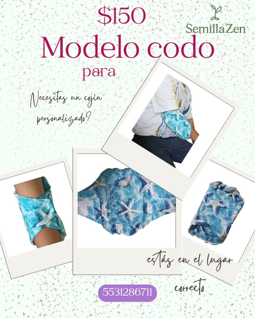 Cojín para codo y rodilla